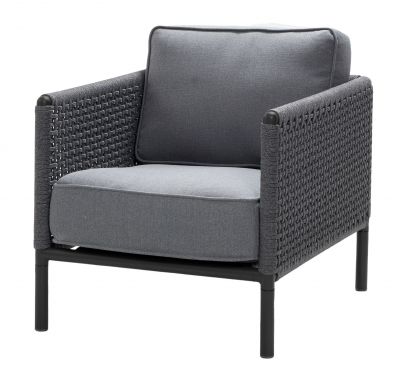 Fauteuil de salon Encore avec coussin AirTouch Cane-Line